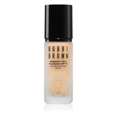 Bobbi Brown Weightless Skin Foundation SPF 15 Mini tartós matt alapozó hidratáló hatással árnyal