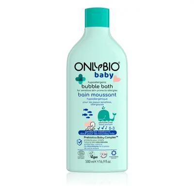 OnlyBio Baby Hypoallergenic habfürdő az érzékeny és allergiás bőrre gyermekeknek születéstől kez