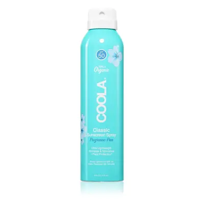 Coola Fragrance Free napozó spray SPF 50 177 ml