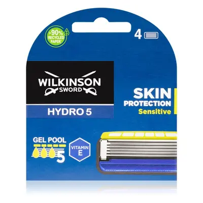 Wilkinson Sword Hydro5 Skin Protection Sensitive tartalék pengék 4 db