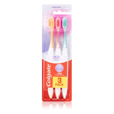 Colgate High Density 3 pack fogkefe ultra gyenge 3 db