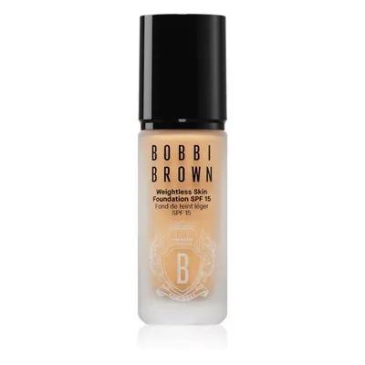 Bobbi Brown Weightless Skin Foundation SPF 15 Mini tartós matt alapozó hidratáló hatással árnyal