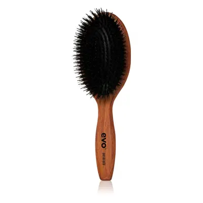 EVO Bradford Pin Bristle Dressing Brush lapos kefe nejlon- és vaddisznósörtékkel 1 db