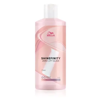 Wella Professionals Shinefinity Zero Lift Glaze tartós hajszínező a természetes vagy a festett h