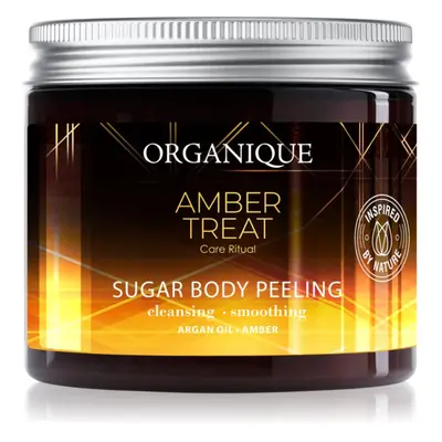 Organique Amber Treat bőrpuhító cukros peeling 200 ml