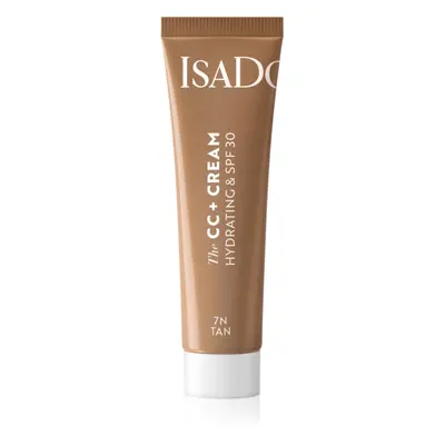 IsaDora CC + Cream hidratáló CC krém SPF 30 árnyalat 7N Tan 30 ml