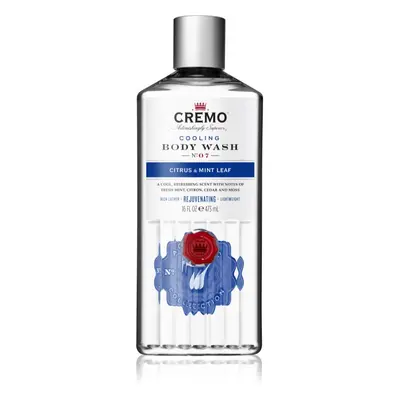 Cremo Cooling Body Wash Citrus & Mint Leaf hidratáló tusoló gél 473 ml