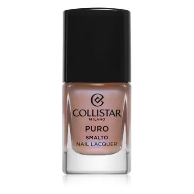 Collistar Puro Long-Lasting Nail Lacquer hosszantartó körömlakk árnyalat 919 Porcellana Beige 10