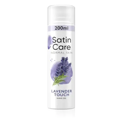 Gillette Satin Care Lavender Touch borotválkozási gél hölgyeknek 200 ml