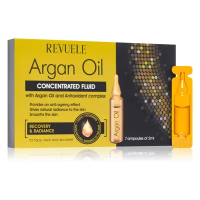 Revuele Argan Oil Concentrated Fluid koncentrált bőrszérum Argán olajjal 7x2 ml