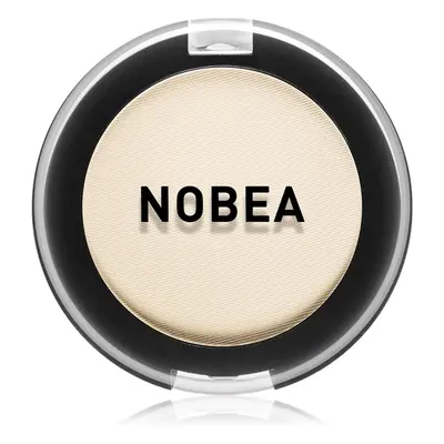 NOBEA Day-to-Day Mono Eyeshadow szemhéjfesték matt hatással árnyalat Silk 3,5 g