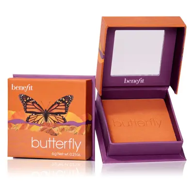 Benefit Butterfly WANDERful World púderes arcpír árnyalat Golden orange 6 g