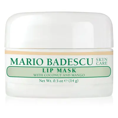 Mario Badescu Lip Mask with Coconut and Mango hidratáló maszk az ajkakra 14 g