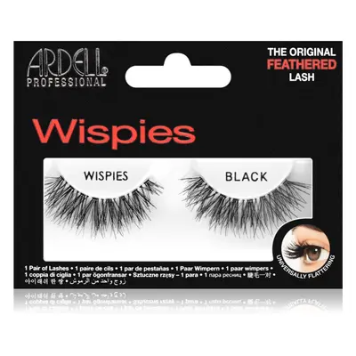 Ardell Professional Wispies ragasztható műszempilla Wispies Black 1 db