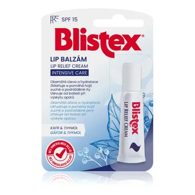 Blistex Lip Relief Cream intenzív ajakbalzsam SPF 15 6 ml