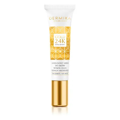 Dermika Luxury Gold fiatalító krém a szem köré 15 ml