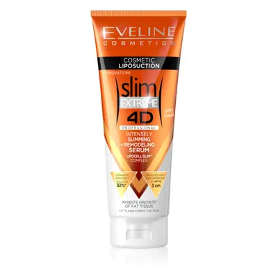 Eveline Cosmetics Slim Extreme intenzíven karcsúsító szérum hűsítő hatással 250 ml