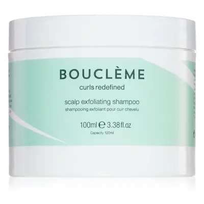 Bouclème Curl Scalp Exfoliating Shampoo hámlasztó sampon a hullámos és göndör hajra 100 ml