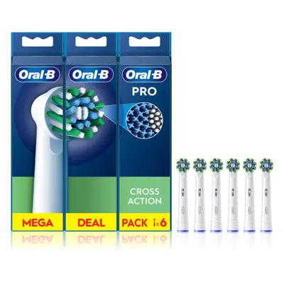 Oral B PRO Cross Action csere fejek a fogkeféhez 6 db