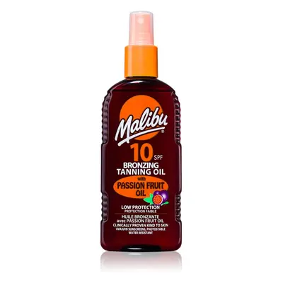 Malibu Bronzing Tanning Oil ápoló- és napvédő olaj bronzosítóval 200 ml