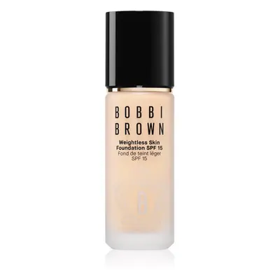 Bobbi Brown Weightless Skin Foundation SPF 15 tartós alapozó hidratáló hatással árnyalat Warm Iv