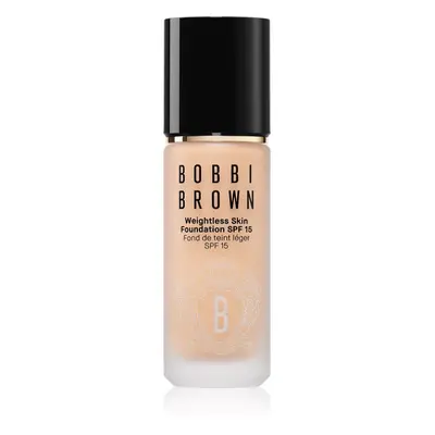 Bobbi Brown Weightless Skin Foundation SPF 15 tartós alapozó hidratáló hatással árnyalat Beige 3