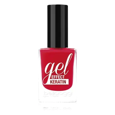 bellaoggi Gel Effect Keratin Nail Polish körömlakk árnyalat Happy Vacation 10 ml