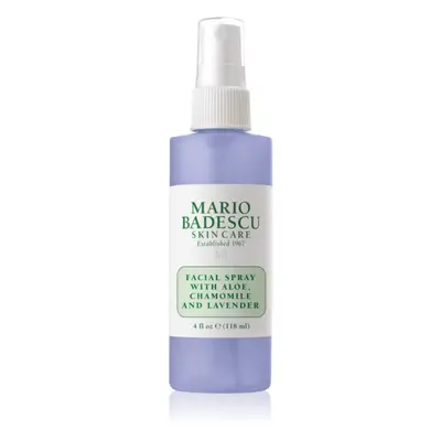 Mario Badescu Facial Spray with Aloe, Chamomile and Lavender arc spray nyugtató hatással 118 ml