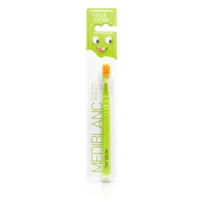 MEDIBLANC KIDS & JUNIOR Ultra Soft fogkefe gyermekeknek ultra gyenge Green 1 db