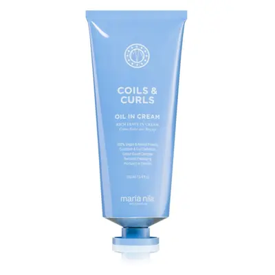 Maria Nila Coils & Curls Oil In Cream regeneráló krém a hullámos és göndör hajra 100 ml