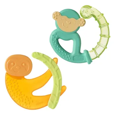 Chicco Fresh Monkey rágóka 4 m+ Turquoise 1 db