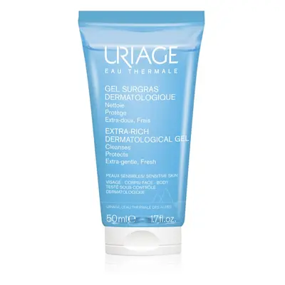 Uriage Hygiène Extra-Rich Dermatological Gel tisztító gél arcra és testre chránící před vysychán