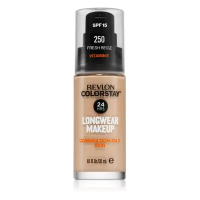 Revlon Cosmetics ColorStay™ tartós matt alapozó kombinált és zsíros bőrre árnyalat 250 Fresh Bei