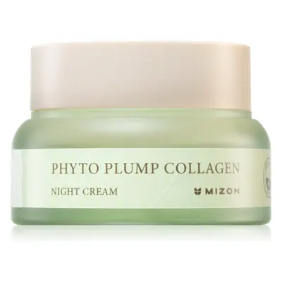 Mizon Phyto Plump Collagen hidratáló éjszakai krém a ráncok ellen nyugtató hatással 50 ml