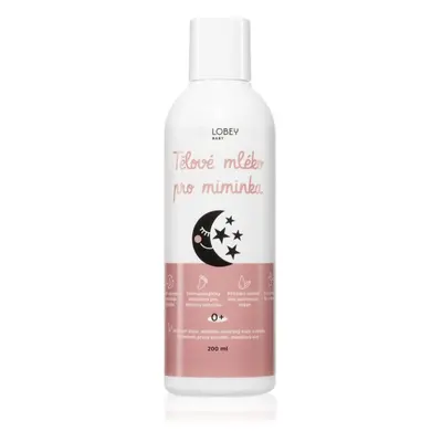 Lobey Baby Care Body Milk testápoló tej 200 ml