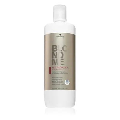 Schwarzkopf Professional Blondme All Blondes Rich tápláló sampon vastag szálú haj 1000 ml