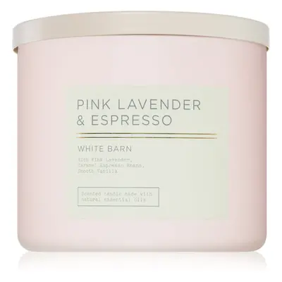 Bath & Body Works Pink Lavender & Espresso illatgyertya 411 g