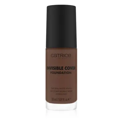 Catrice Invisible Cover Foundation hosszan tartó és erősen fedő alapozó matt hatással árnyalat 0