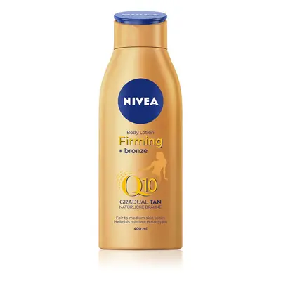 Nivea Q10 Firming + Bronze színező tej feszesítő hatással 400 ml