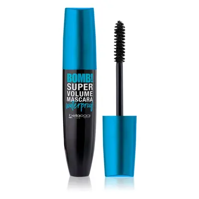 bellaoggi BOMB! Volume Mascara Waterproof vízálló és tömegnövelő szempillaspirál árnyalat Black 