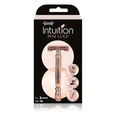 Wilkinson Sword Intuition Rose Gold Razor borotva + tartalék pengék 10 db