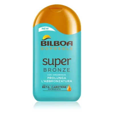 Bilboa Super Bronze testápoló tej a barnaság meghosszabbítására béta-karotinnal 200 ml