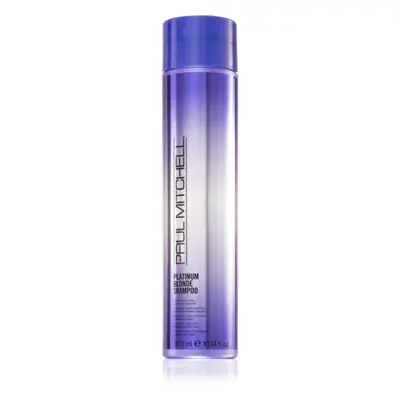 Paul Mitchell Blonde Platinum Blonde sampon szőke és ősz hajra 300 ml