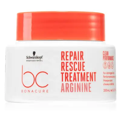 Schwarzkopf Professional BC Bonacure Repair Rescue maszk száraz és sérült hajra 200 ml