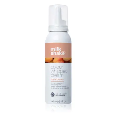 Milk Shake Colour Whipped Cream tonizáló hab minden hajtípusra Rose brown 100 ml