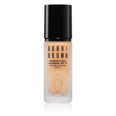 Bobbi Brown Weightless Skin Foundation SPF 15 Mini tartós matt alapozó hidratáló hatással árnyal