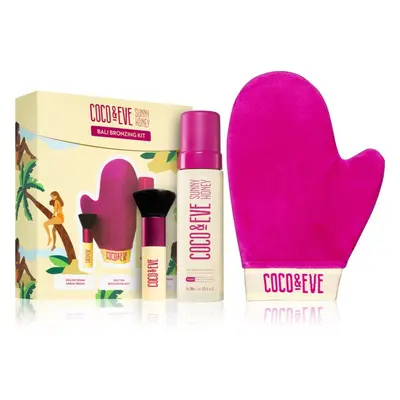 Coco & Eve Sunny Honey Bali Bronzing Kit szett a tökéletes barnuláshoz Medium