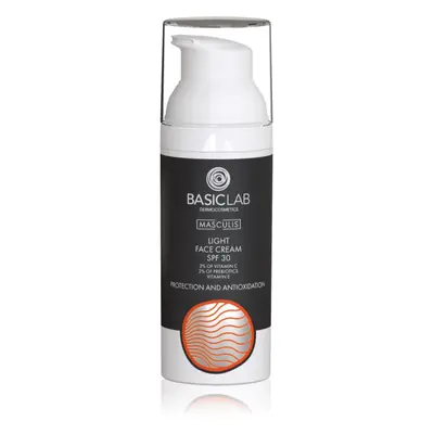 BasicLab Dermocosmetics Masculis könnyű nappali krém uraknak SPF 30 50 ml