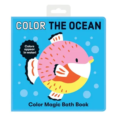 Mudpuppy Color Magic Bath Book Color The Ocean fürdési játékkönyv 0+ y 1 db