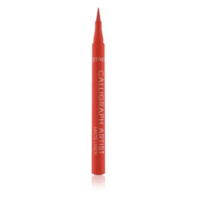 Catrice Calligraph Artist Matte tartós szemfilc matt hatással árnyalat 080 Bloody Mary 1,1 ml